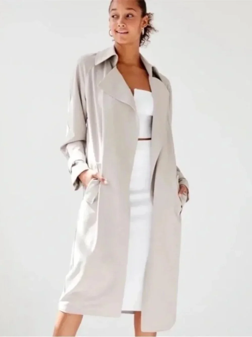 Aritzia Bavarian Lawson Trench Coat, Size: S - Picture 1 of 7